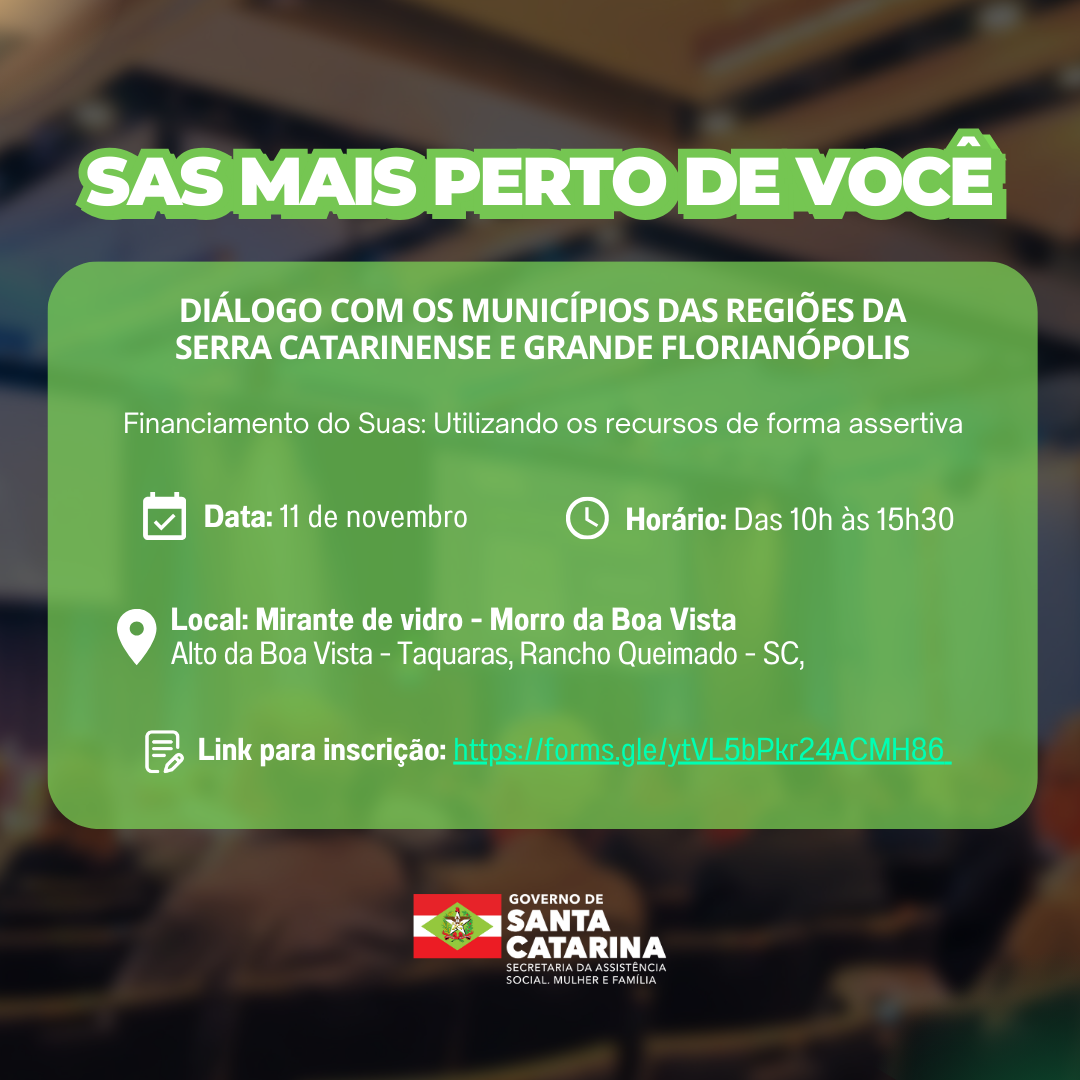 SAS mais perto de você Rancho Queimado 1