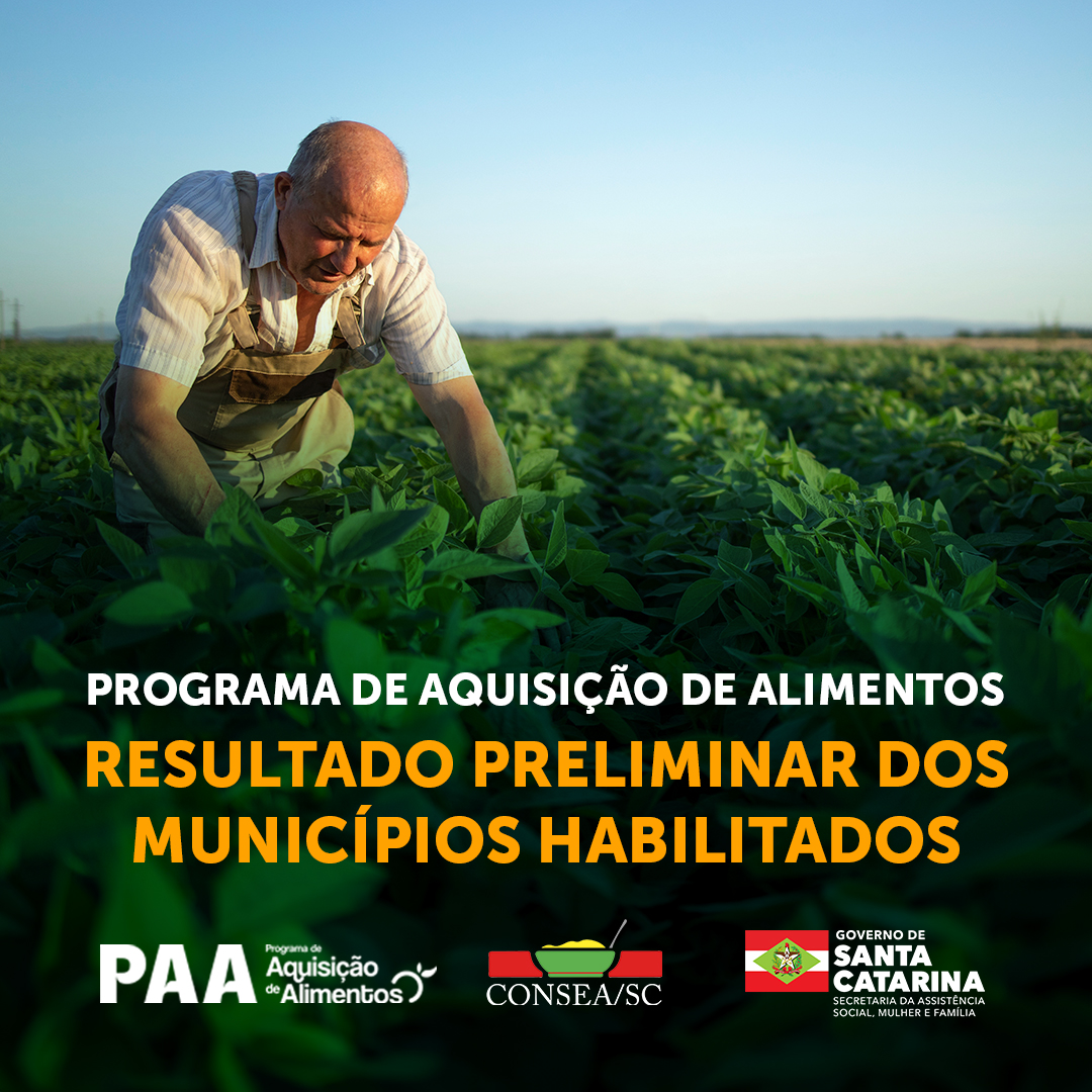 Preliminar dos municipios habilitados