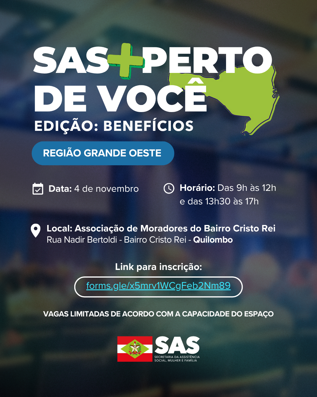 SAS mais perto de você Grande Oeste 1