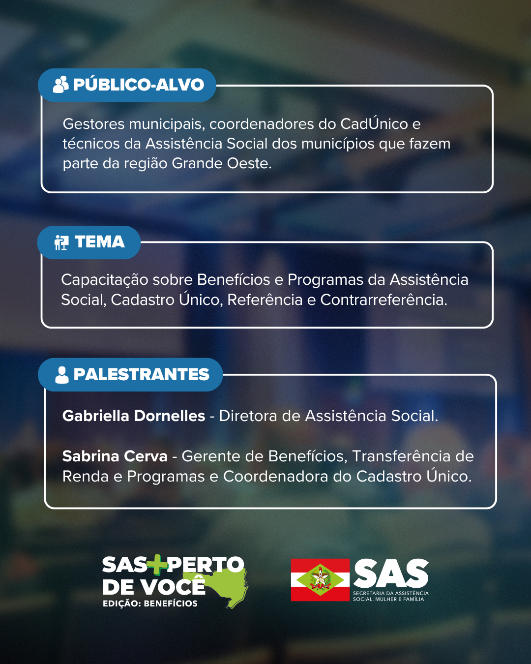 SAS mais perto de você Grande Oeste 2