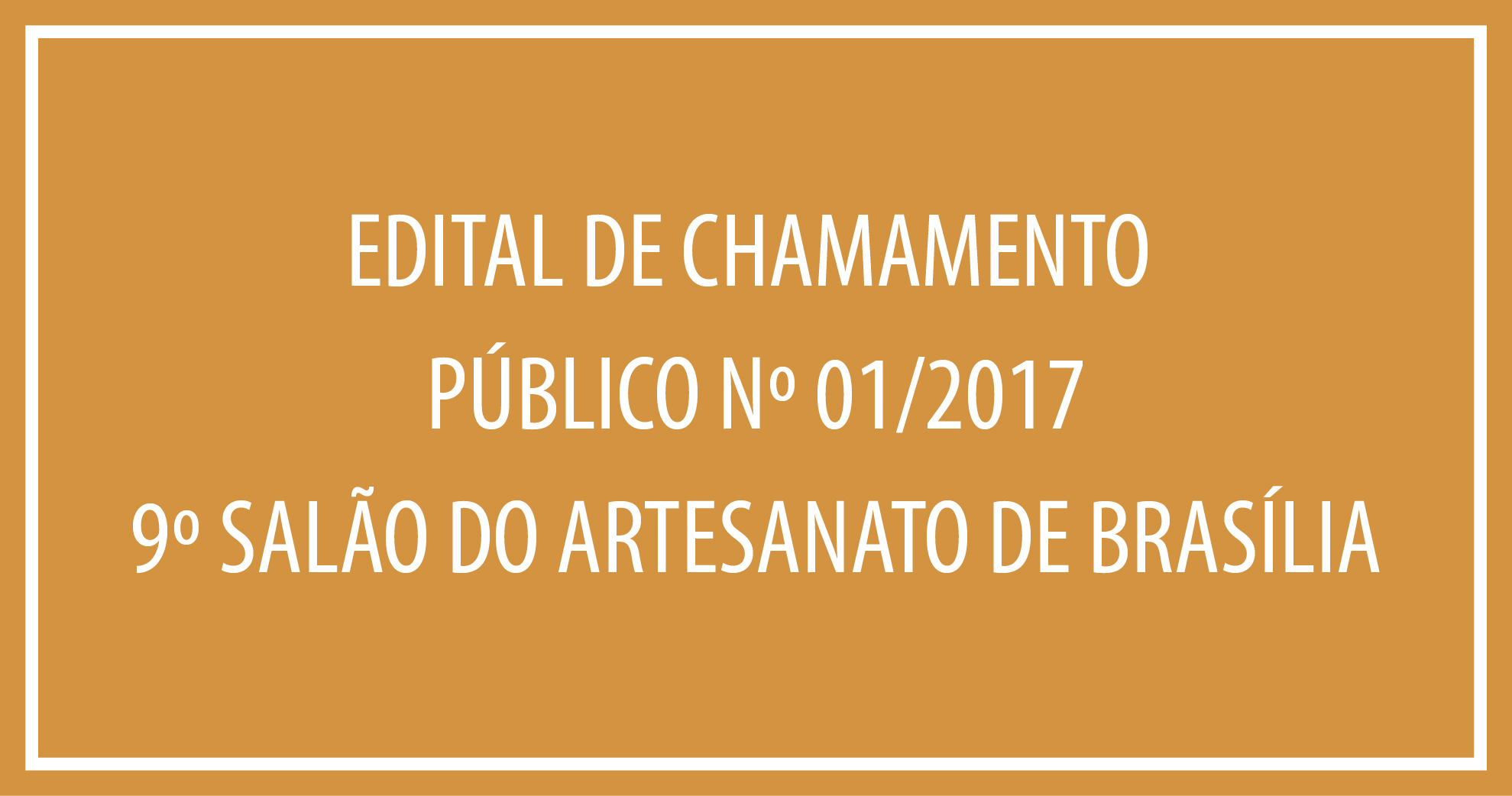 Edital Artesanato 01