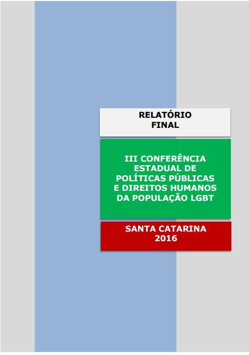 RELATORIO CONF LGBT